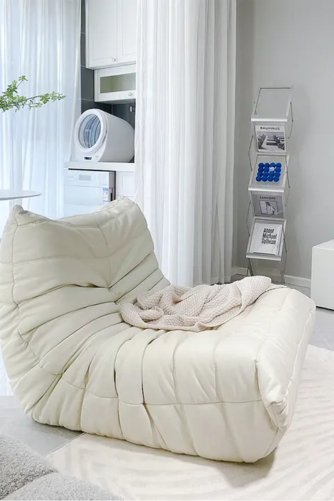 ソファ ラウンジ ワンシート 寝られる スタイリッシュ 畳 用の寝室 バルコニー 小さなソファ 休暇用椅子