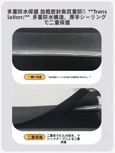 防水ウエストポーチ【スマートフォン対応・透明タッチスクリーン・海での使用に最適】