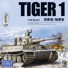 現行モデル 1/16 ドイツ式重戦車【初期型・指揮型】