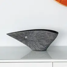 モダンアートのフラワーアレンジメント【扇形・イ ンテリア装飾用・ホテルやオフィスの受付に最適】（セットアップ対応）