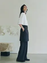 洗練されたデザインのエレガントなスーツパンツ【春夏用・ドライタッチ・ノンアイロン】（セットアップ対応）