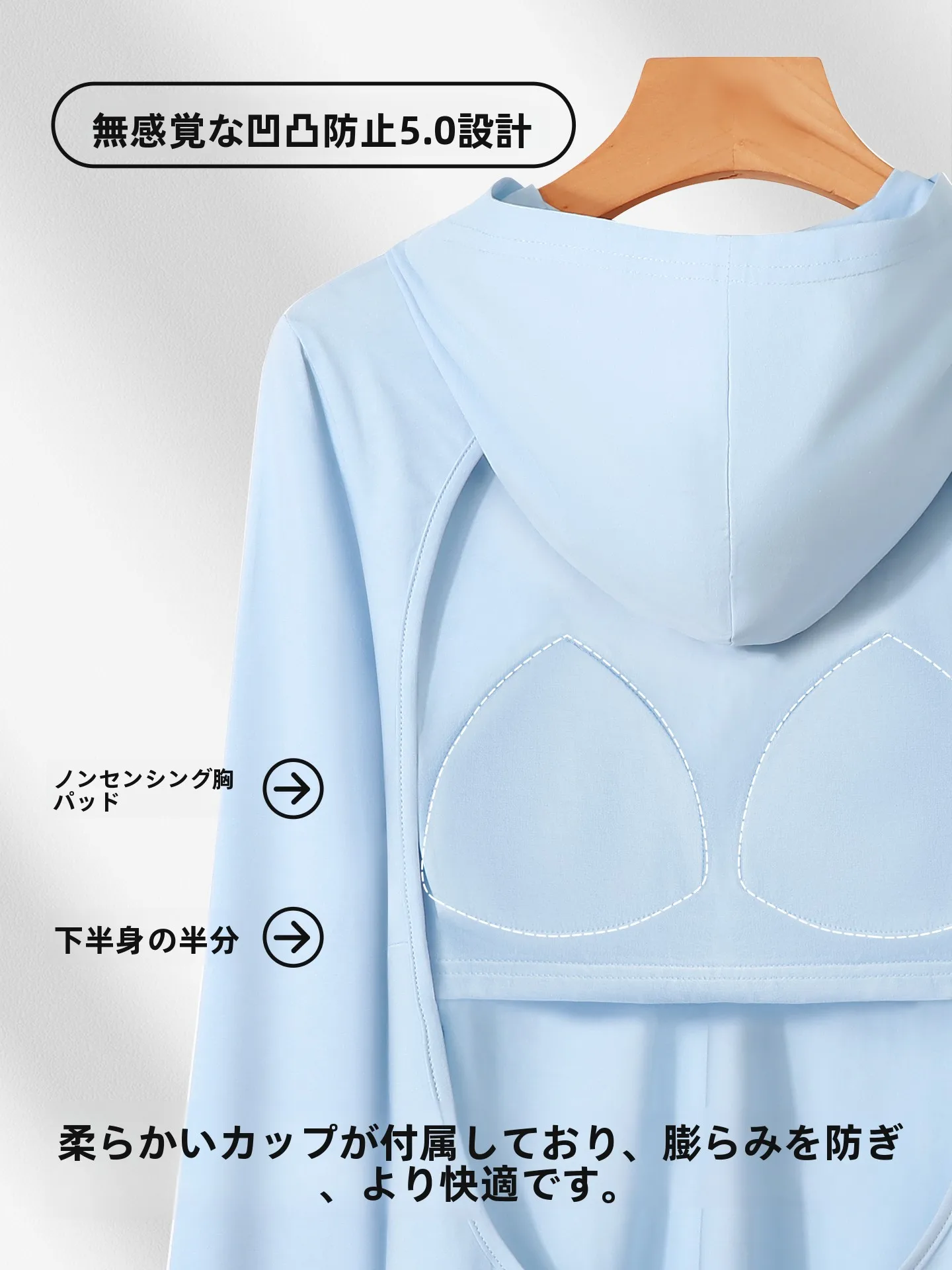 UVカットパーカーを選びたいときに、どんなものにすべきか？