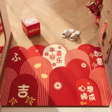 高級中式玄関用マット【耐汚れ・カット可能・出入り口用】