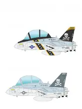 自由に組み立て可能な戦闘機模型【F18E スーパーホーネット・単座/双座対応】