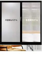 防犯効果のある透明プライバシーフィルム【窓用・光を通しつつ視線を遮る・高級感】