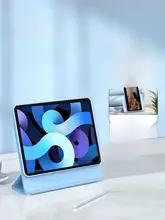 iPad Pro 11インチ用360度回転保護ケース【Air 5対応・磁気吸着・スリムデザイン・Apple Pencilホルダー付き】