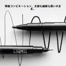 油性マーカー【ブラック・ブルー・レッド・ダブルエンドデザイン・速乾・防水・防油】