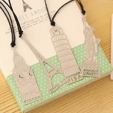 パリ エッフェル塔 メタルしおり【独立包装・穴あけ不要・学期開始の贈り物】