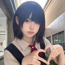 ボブヘアスタイルのウィッグ【自然な黒茶色・フルカバータイプ・女性用】