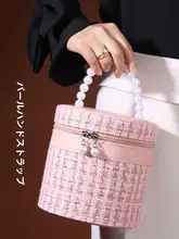 大容量メイクボックス【手提げ・携帯便利・化粧品収納】