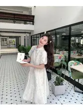 大きいサイズの夏用フラワープリントワンピース【新中式・極上の柔らかさ・フィット】（セットアップ対応）