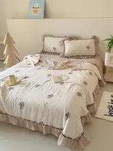 夏用純綿クールケット【子供用・プリンセスデザイン・ダブルレイヤー・通気性良好】（セットアップ対応）