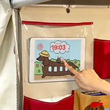 高いデザイン性のあるベッドサイド収納ポケット【学生用・スマホや小物収納に最適・吊り下げ式】