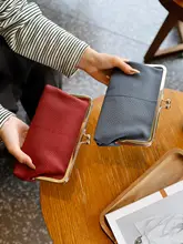 新作本革女性用長財布【牛革・シンプルデザイン・大容量・スマホ収納可】