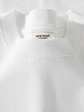 Tシャツ ユニセックス 半袖 SORONA 速乾 接触冷感 UPF50+ 紫外線対策 シンプル 着回し ホワイト ルーズ 夏