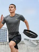 LINING ランニング用ウエストバッグ【スマホポケット付き・軽量・男女兼用】