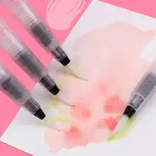 水彩画用 自来水筆【吸水式・大サイズ・円頭・水筒付き】（セットアップ対応）