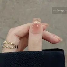 精巧なデザインの猫眼風ネイル【ハンドメイド・短め・高級感】