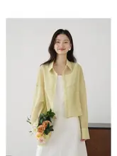女性用 薄手日焼け防止シャツ【通勤用・ショート丈・涼感素材】