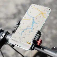 ROCKBROS スマホホルダー 自転車 バイク 電動自転車 アルミ ナビホルダー 配達用