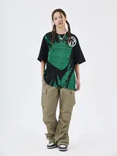 夏用カジュアルアニメ顔プリントTシャツ【ユニセックス・楽々フィット】