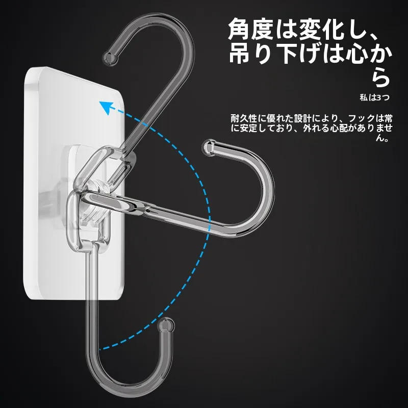 鏡貼り付けで失敗しない方法は？透明で無痕の強力粘着フックが解決するリアルな悩み