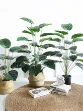 リアルな小さな観葉植物 ツルビニ 鉢植え【インテリア装飾用・デスクやリビングに最適】