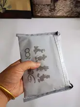 シルバー折りたたみエコショッピングバッグ【防水・軽量・大容量・ナイロン製】