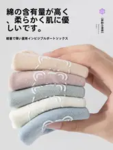 使い捨てバンスリブショートソックス【夏用・薄手・滑り止め付き・防臭】