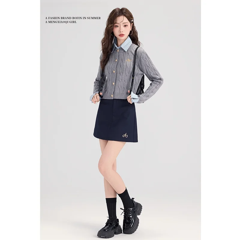 大人可愛い服 50代コーデ 完全ガイド｜グレーニットカーディガンの着こなし術