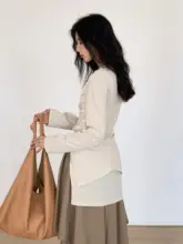 セットアップ 2点セット レディース 長袖トップス スカート ゆったり 着痩せ おしゃれ 春