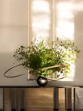 リアルな造花 グリーン植物インテリア【柔らかい装飾・ホーム、店舗用】