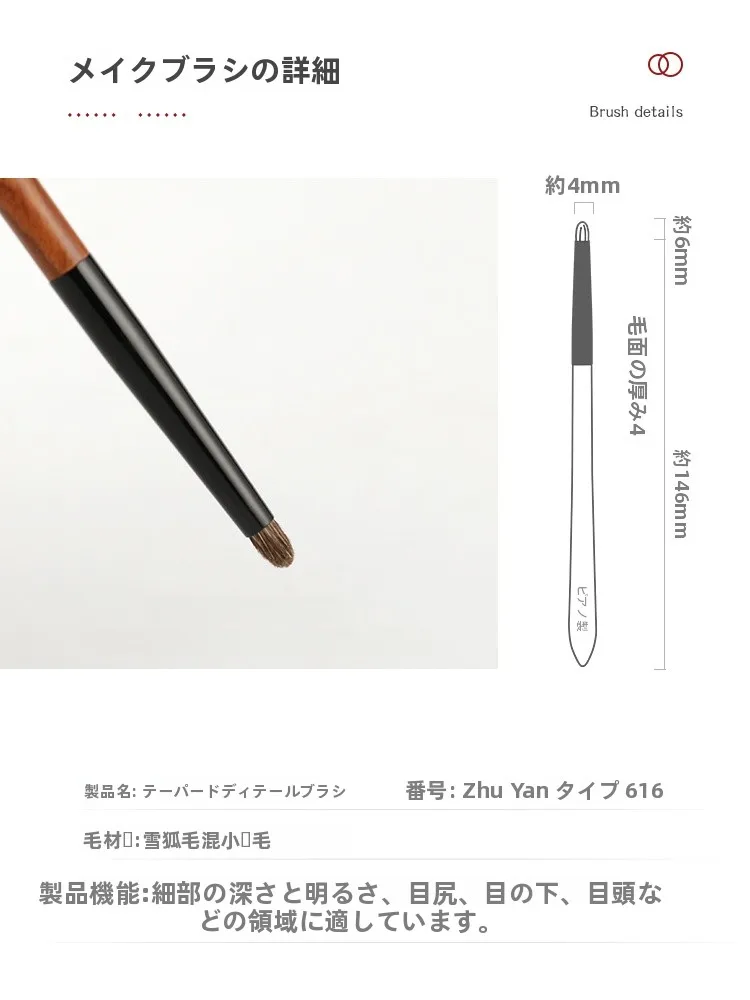 琴制 朱顔616 コーン型ディテールブラシの洗浄頻度はいつか？