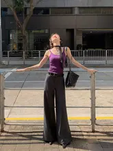 ウエストシェイプパンツ【フィット・フレアレッグ・カジュアルスタイル】