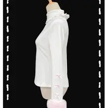 可愛らしいハイネックトップス【ロリータスタイル・秋冬用・極上の柔らかさ】
（セットアップ対応）