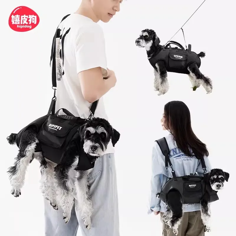 hipidog 犬用キャリーバッグ：通気性とリュックタイプが実用性を実現