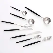 ステンレス製のラウンドハンドル西洋食器セット【高耐久・お手入れ簡単】