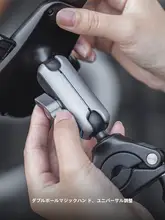 PGYTECH 自転車＆バイク用スマホホルダー【ナビゲーション＆ビデオ撮影対応・二方向固定】