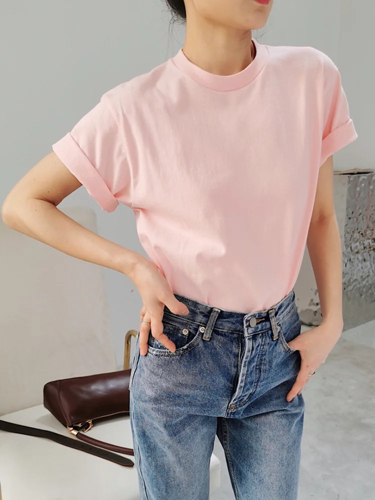 猫のデザイン Tシャツ：クラシックスタイルのシンプル通勤ファッション