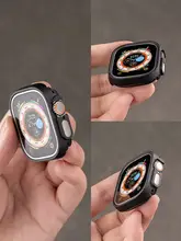 Apple Watch ケース クリア スケルトン ハーフカバー バンド Series 11 10 9 8 7 6 Ultra 2 対応