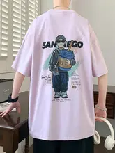 青少年用半袖Tシャツ【ルーズフィット・夏用・男の子・学生向け】