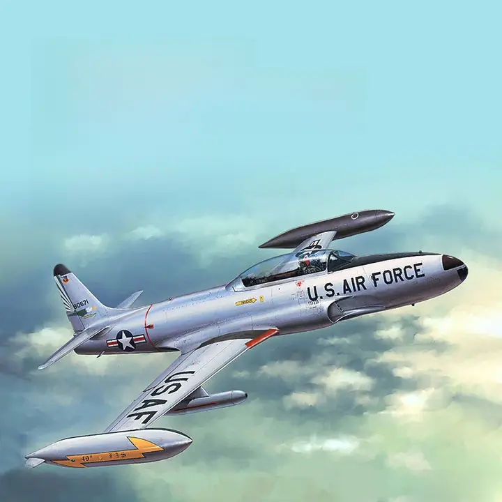 組み立て式航空機 T33A "流星" 後期型高級練習機（セットアップ対応）