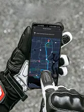 ロック兄弟 メンズフルフィンガーモーターサイクルグローブ【防風・保温・冬用・バイク用】