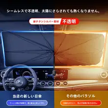 車用サンシェードカーテン【防晒・断熱・フロントガラス用】