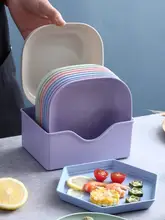 家庭用プラスチック製 骨付き肉専用皿【デスク用・フルーツプレート】