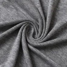 高級天竺タッチのブロックカラーLong Tシャツ【高弾力・ラウンドネック・ニット】（セットアップ対応）