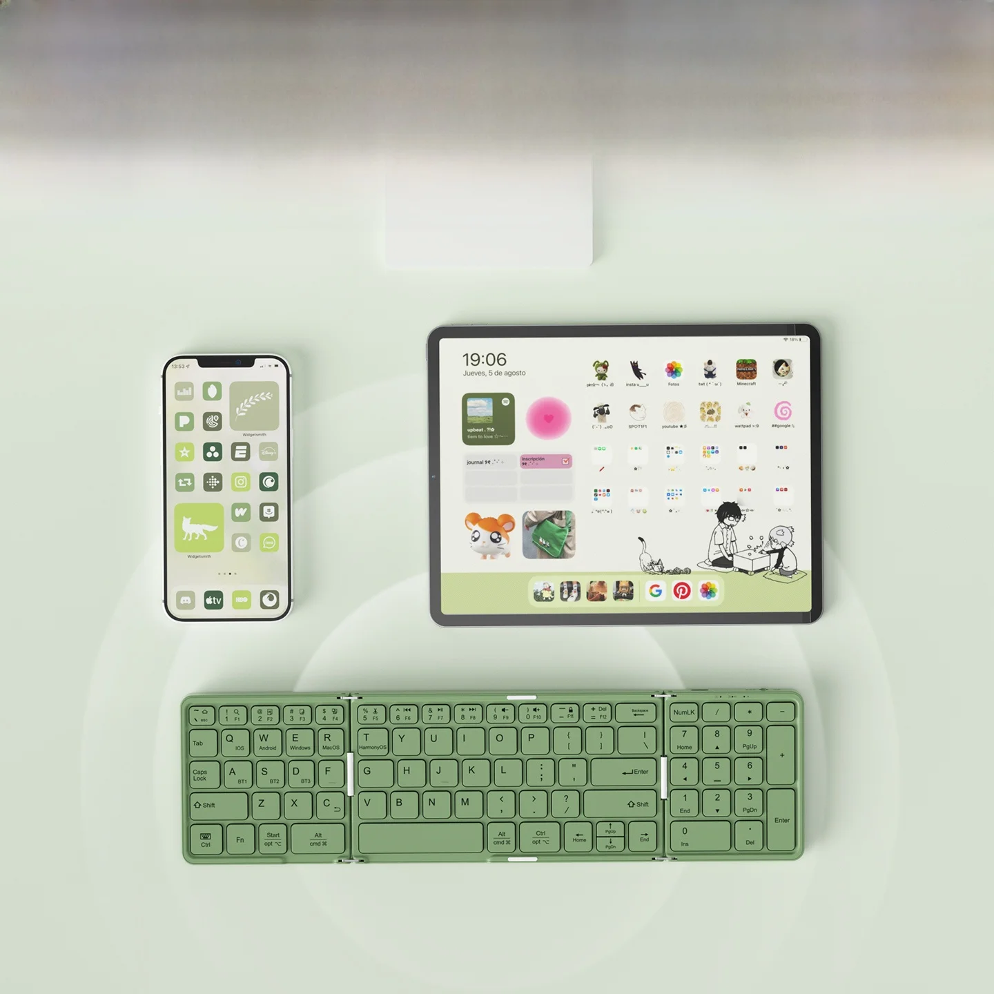 Bluetoothキーボード iPad かわいい どう選ぶ？静音で使いやすい折りたたみ式がベストな理由