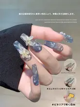 美爪用 丸型磁石ビーズ【多機能・波模様・キャットアイエフェクト】