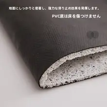 玄関用滑り止め地垫【異形デザイン・屋外用・スリーストライプ】