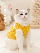 ペット用保温ベスト【小型犬・冬用・防毛・テディベアデザイン】